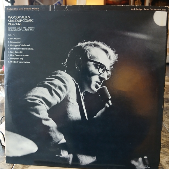 Woody Allen – Standup Comic: 1964-1968 - 1978 United Artists Vinyl LP VG+ All - Picture 6 of 12